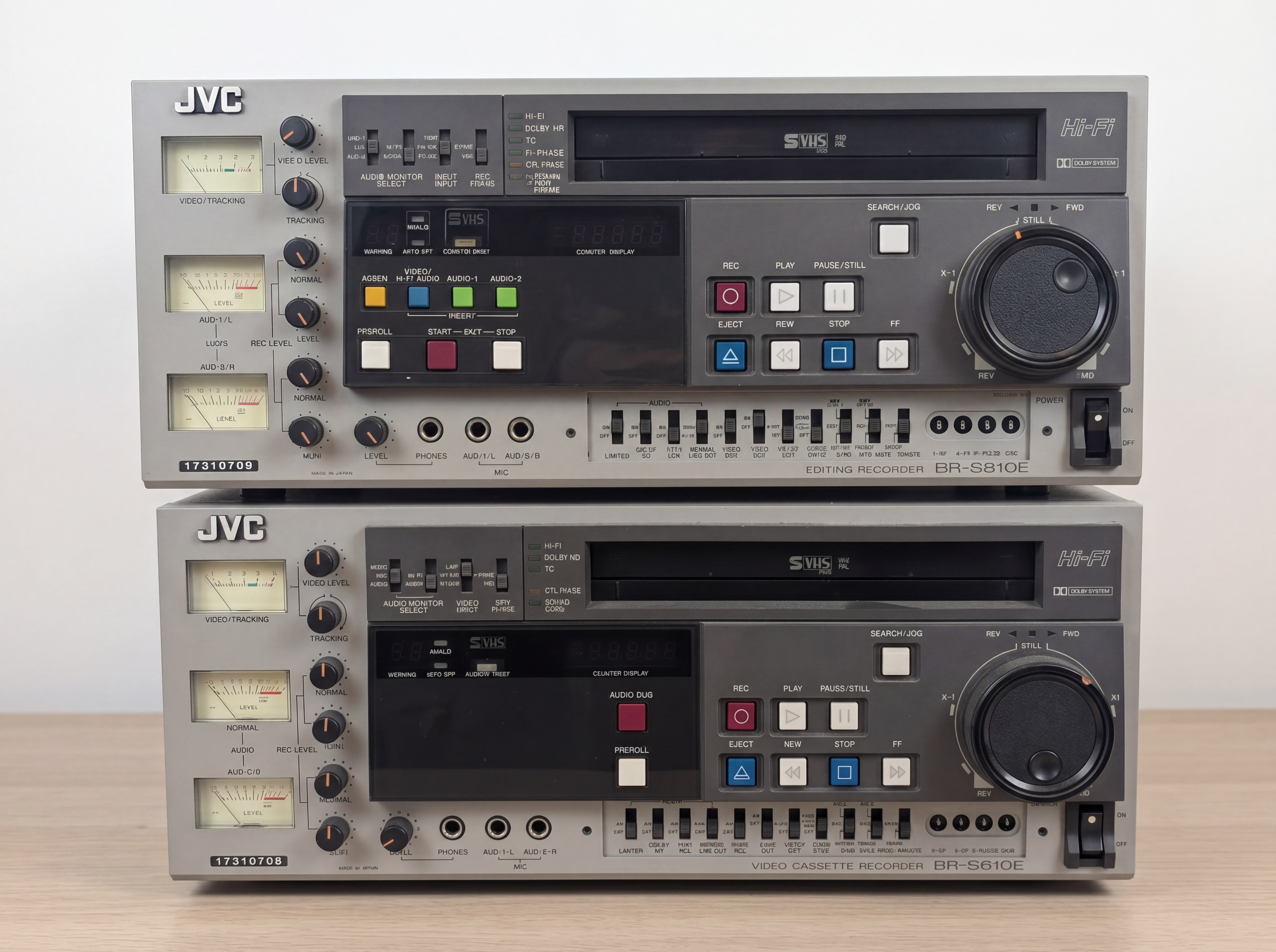 JVC BR-S810E und BR-S610E Profi-Rekorder